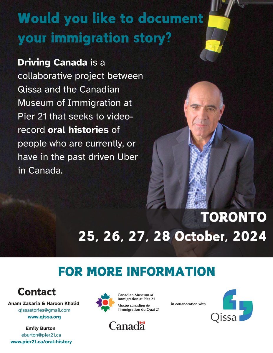Thrilled to launch ‘Driving Canada: A Front Seat View of Immigration through Uber’ which uses Uber as a unique entry point to bring forth the nuanced experiences of immigrants in Canada.