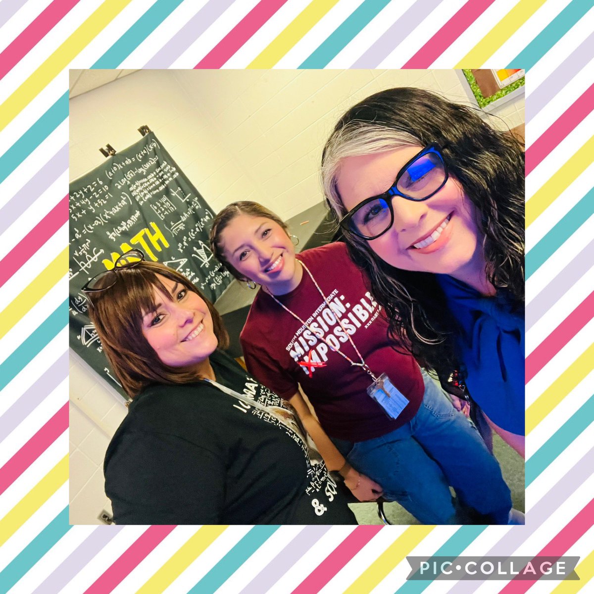 janetdnuzzie's tweet photo. Woohoo for #PISDMTSS conversations w/Ms. Garza &amp; Ms. Valdez (South Houston Int) focused on identifying &amp; supporting  our #PISDIntMath mathematicians in need of intervention focused on foundational skills! Mathematicians learn &amp; grow together! All means ALL in #PISDPLC! https://t.co/zvD2BOfz9z
