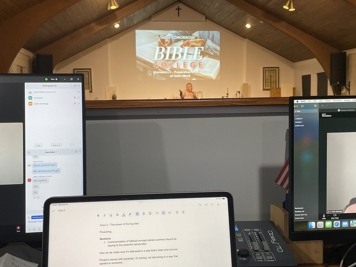 Family, Ministry, Bible College, Job. 

Four things that occupy the hours of my day. 

It’s tough, it’s easy, it’s discouraging, it’s edifying, it’s good, it’s bad, it’s joyful, it’s sad. 

But when the Bible opens, God’s word enters, it’s satisfying.