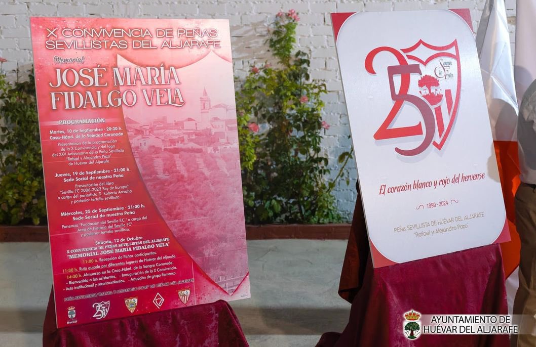 Gracias a la <a href="/PSHuevar/">PeñaSevillistaHuevar</a> por invitarme. Muy especial con el recuerdo a José María Fidalgo. Todo un honor. Jueves a las 21.00.