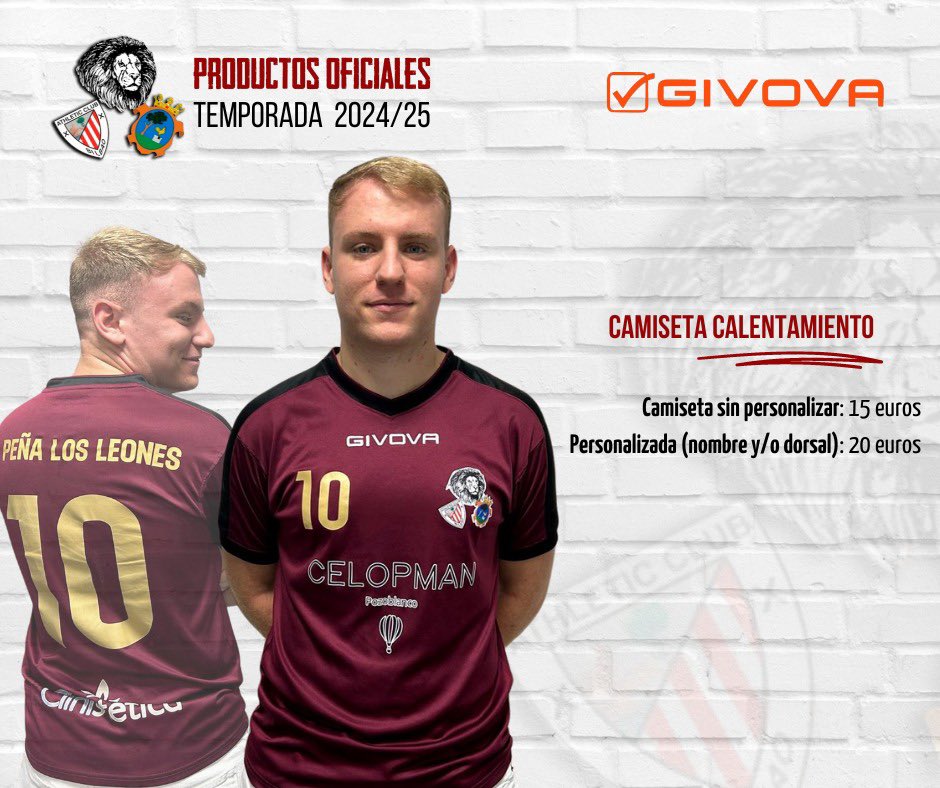 LosleonesPZB's tweet photo. 👕 Y tú, ¿aún no vistes los colores de tu equipo?

🔴⚪️ Adquiere tu camiseta a través de las redes sociales del club o a través de cualquier miembro de la Junta Directiva.

Esta temporada… ¡sé un león más! 😍🦁

PD. Si algunx se lo pregunta… No, los modelos no se venden 😉 https://t.co/yQVoPmMrem