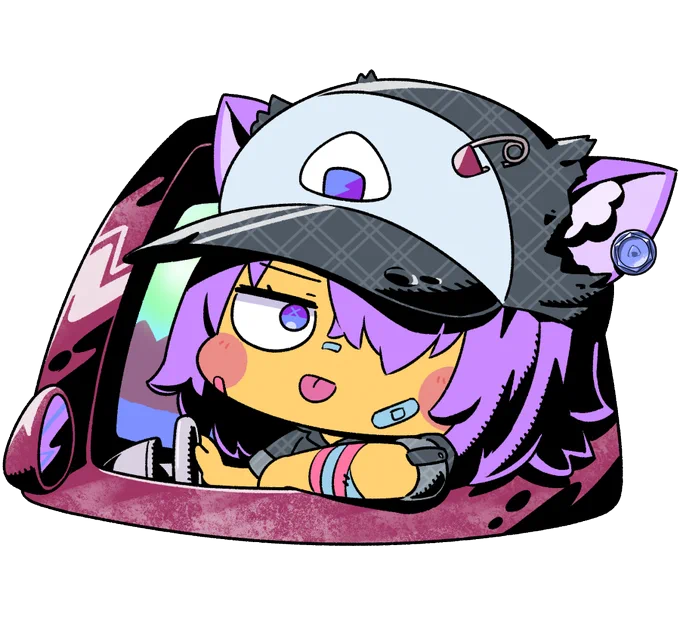 サムネ用にロゴ無しver.#holoGTAFA #絵かゆ 