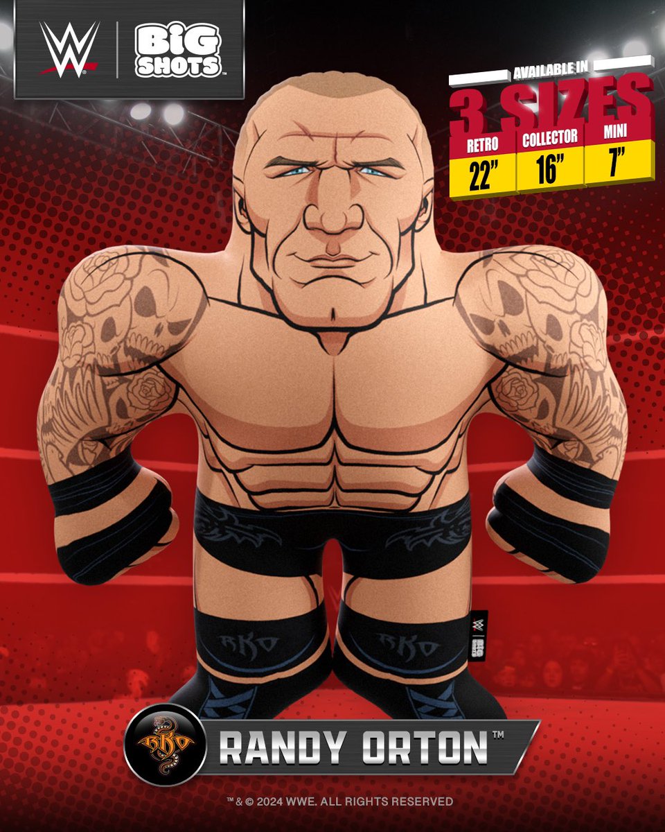 getbigshots's tweet photo. “The Viper” is loose! 🐍 @RandyOrton is now available for pre-order at: https://t.co/YzJAETMuS2

#wwe #randyorton https://t.co/Bt0a4iahql