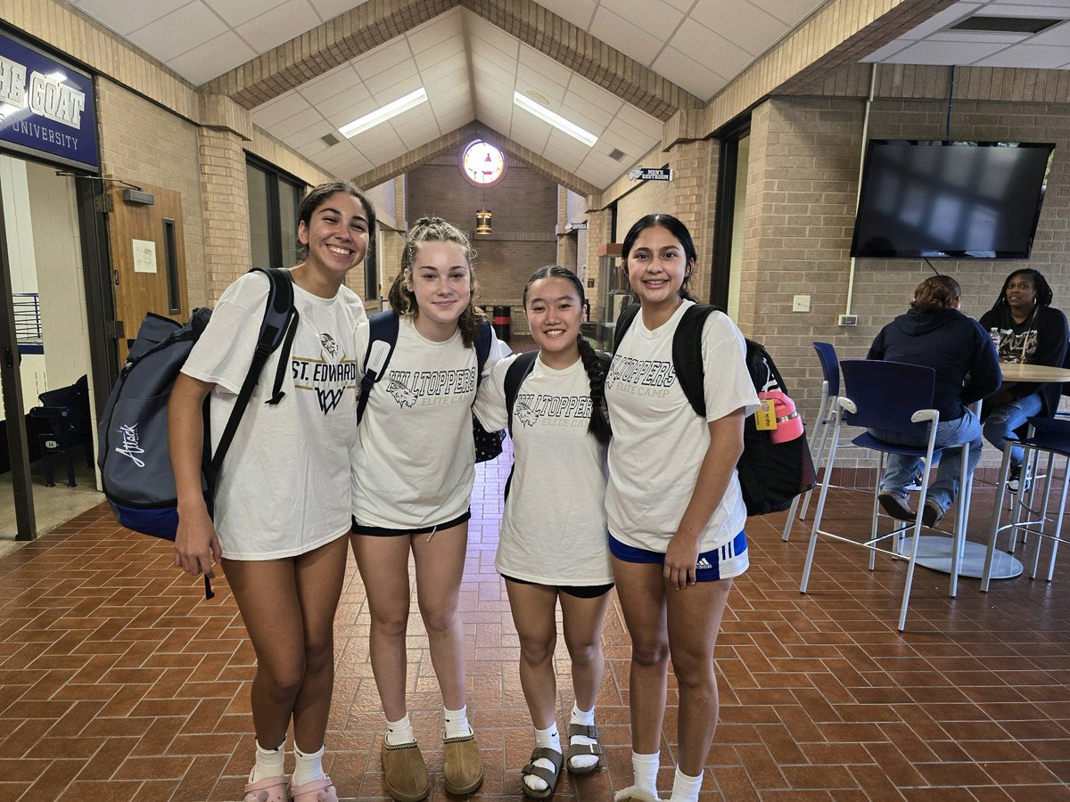 Thank you St. Edwards for having a great camp that my teamates and I could go to. It was great to see the campus and meet the players.!@SEUWBasketball