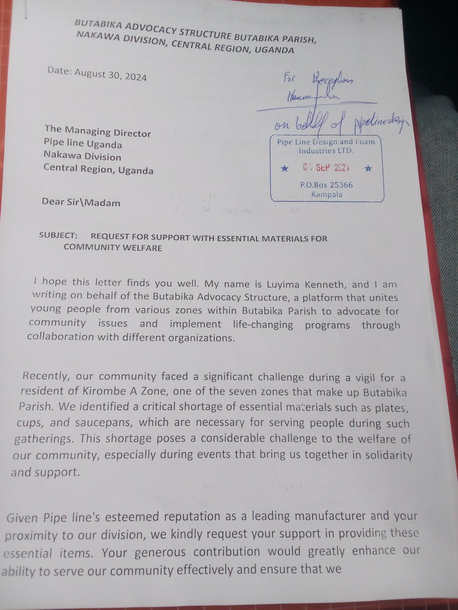 luyima_kenneth's tweet photo. Advocacy and lobbying victory
To achieve the extraordinary, one must take extraordinary actions.
As advocates, it's our duty to champion the causes affecting our communities.
Stay tuned for updates on my advocacy journey and lobbying efforts
#butabika Advocacy structure https://t.co/XuBQQlq0lQ