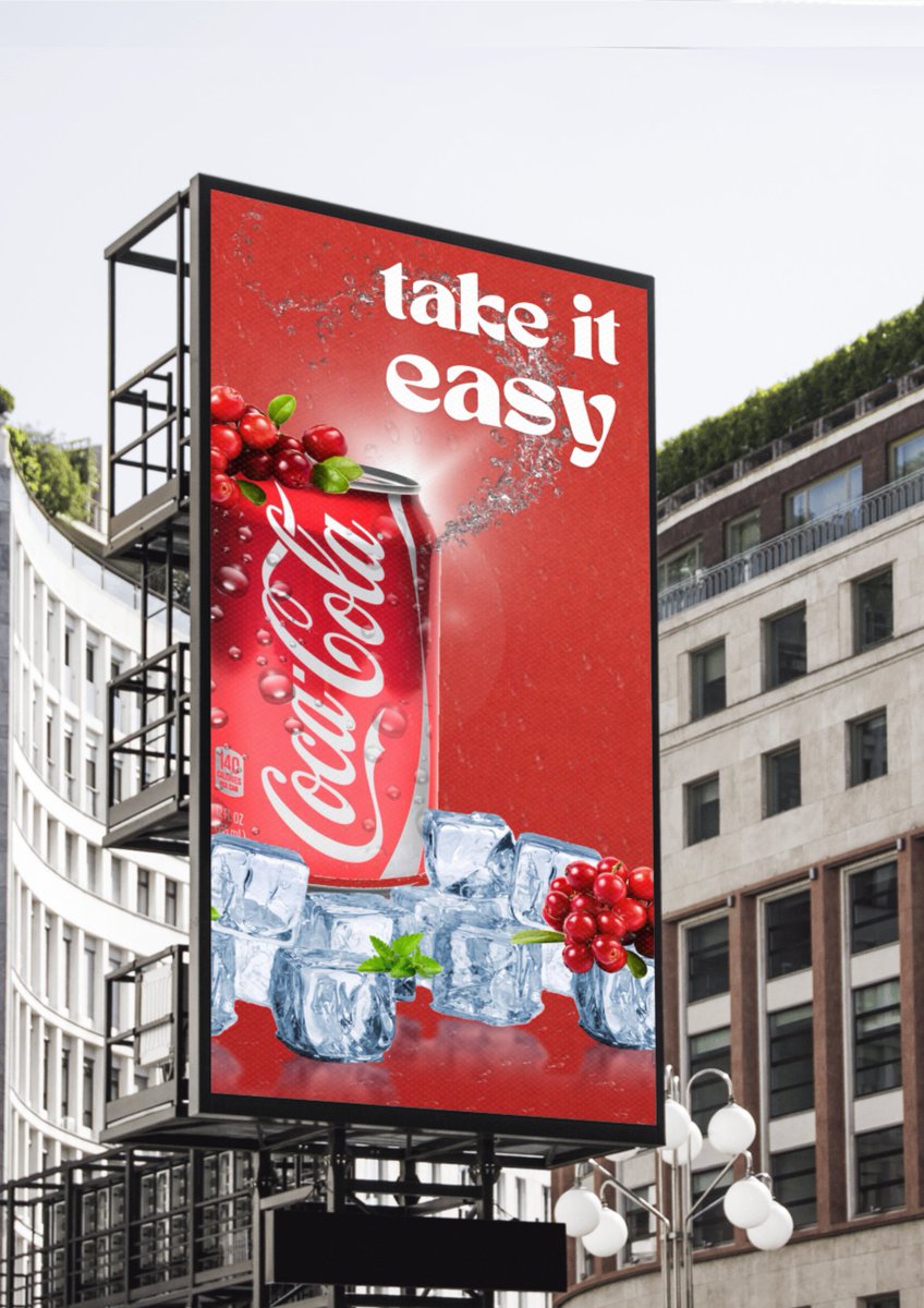 ChayaGraphics's tweet photo. In this video, you'll learn how to design a captivating Coca-Cola poster specifically for social media. We’ll be using simple tools and techniques that anyone can follow. 
 https://t.co/tbdqZI0mSr

#CocaCola #PosterDesign #GraphicDesign #SocialMediaMarketing #DesignTutorial https://t.co/cR7eTZwPE8