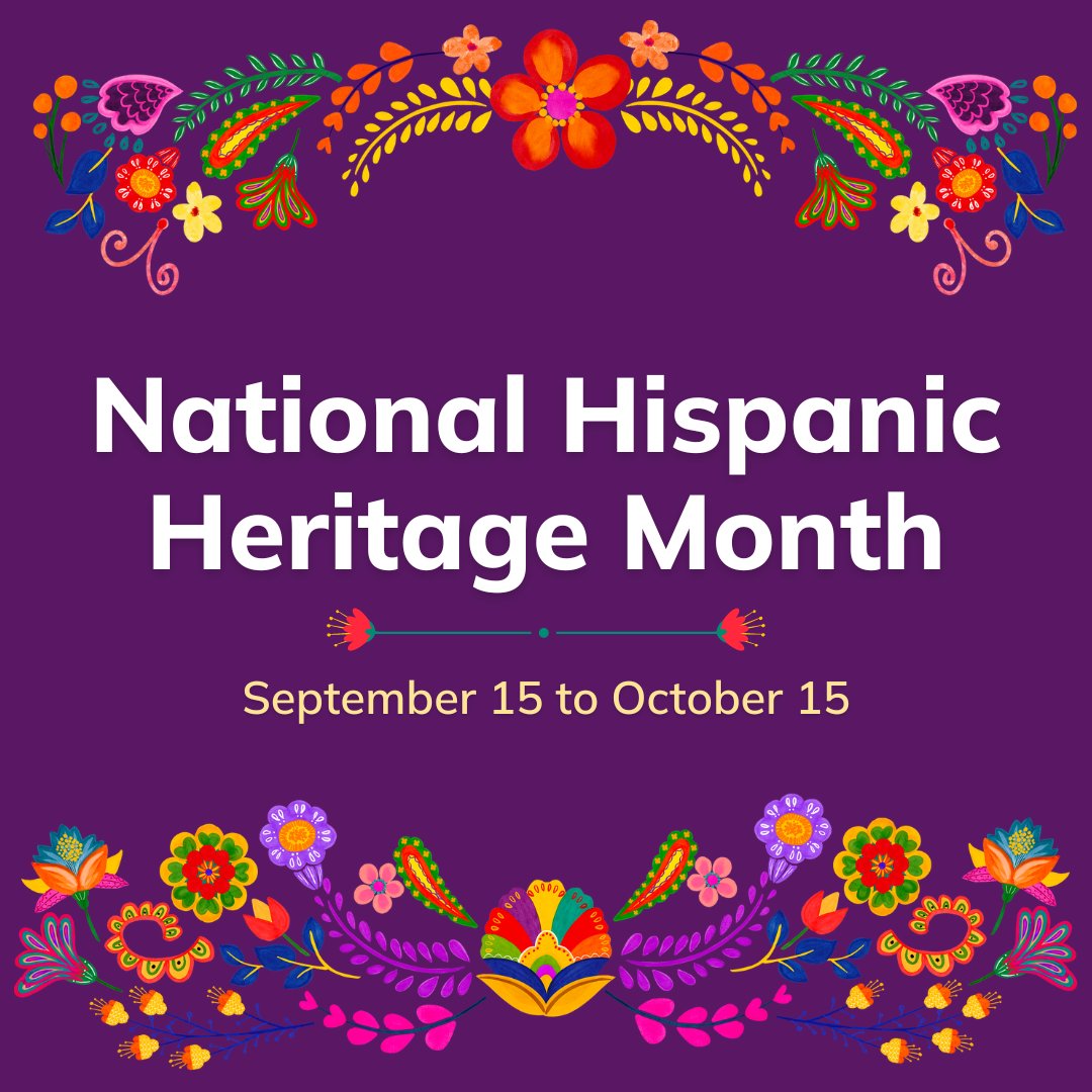 It's National Hispanic Heritage Month! From now to October 15 we recognize the many contributions of  Hispanic Americans on our country. Bring the celebration into your classroom with FREE lessons and ideas from our colleagues. hispanicheritagemonth.gov/ForTeachers.ht…