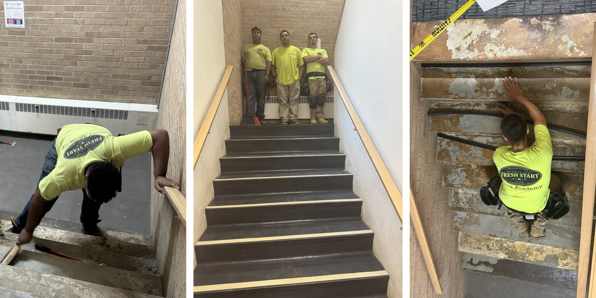 OFS Alumni Spotlight!🎓

Santi has worked his way up to being a skilled foreman at Sergenian's Floor Coverings, where he has worked for 14 years since graduating from OFS.

Read more about Santi's favorite memories of OFS here: operationfreshstart.org/post/santiago-…
#ofs #ofsalumni #community