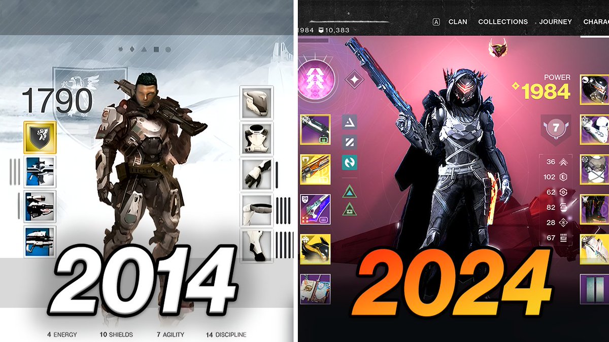 ltzShadow's tweet image. We spent 1,000+ hours making this video covering the ENTIRE Evolution of Destiny, featuring many amazing creators like @DattosDestiny, @MyNameIsByf, @Falloutplays and more. It's a lengthy movie, so grab a snack and get ready for maximum nostalgia!
Link: youtu.be/SgCJbqqcEj4