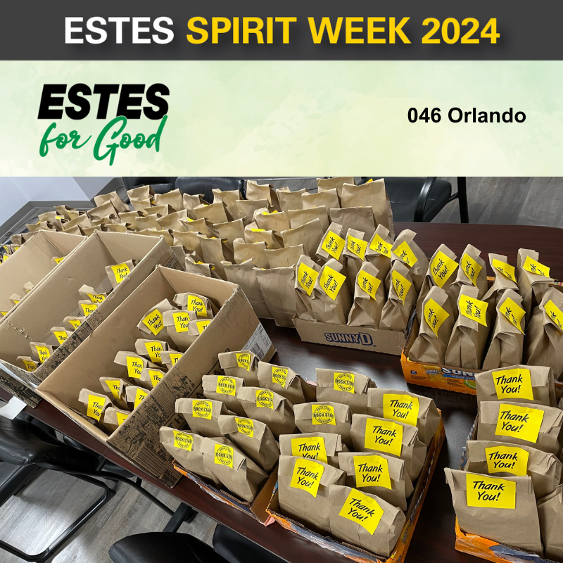 Take a look at how some of our terminals are celebrating Estes Spirit Week! Big thanks to Jerry and Laura in Worcester and Orlando for sharing these fun photos.