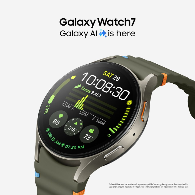 Your employees’ new favorite health and wellness companion is here — #GalaxyWatch7. Enhanced with #GalaxyAI, this Watch has everything your employees need to keep them moving toward their health goals. Learn more: smsng.us/Watch7forBiz #GalaxyforBusiness bit.ly/3ZpHIxu
