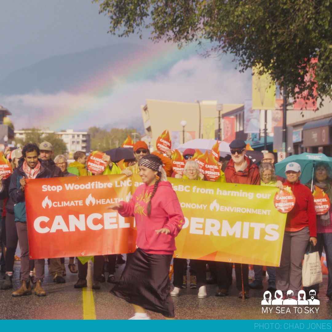 🔥Indigenous leaders call for the B.C. Government to cancel the permits for Woodfibre LNG + FortisBC's fracked gas pipeline. The risks to our climate, health, safety, economy, and environment are too great.
#CancelthePermits #StopWoodfibreLNG #StopFortisBC #bcpoli