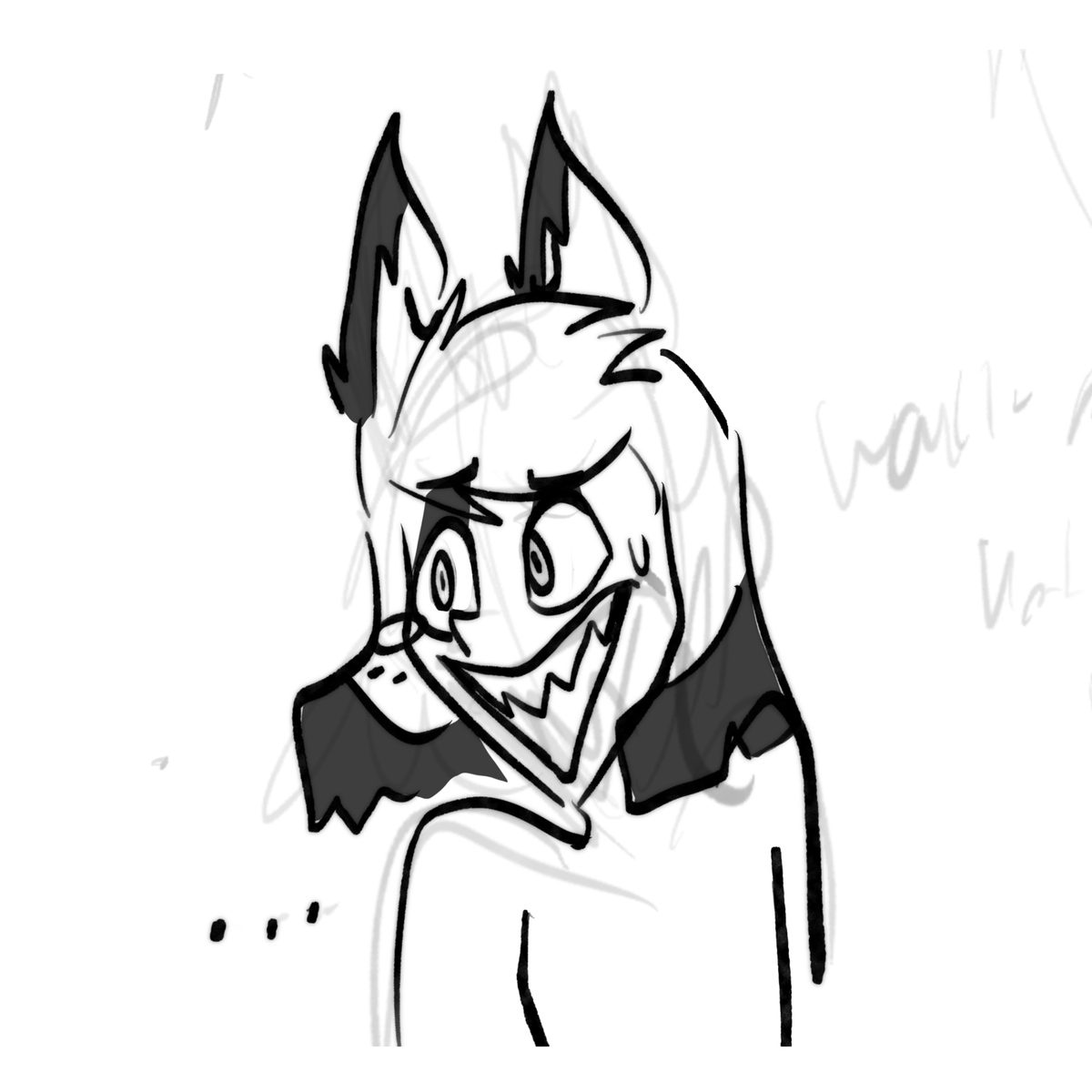 FleshGerm's tweet photo. forgive me i did this in two minutes on 4% battery
#hazbinhotelalastor #hazbinhotelvox https://t.co/SPZMLyeJtl