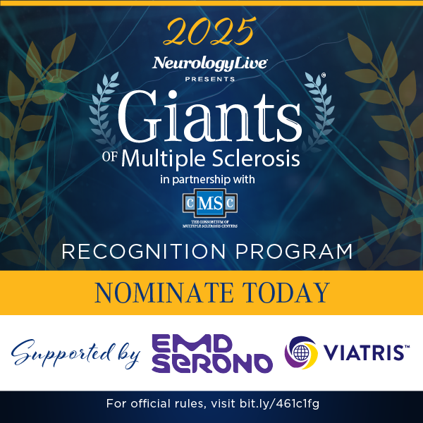 Nominate Someone Today for a 2025 Giants of Multiple Sclerosis Award!

mjhlifesciences.tfaforms.net/582

<a href="/neurology_live/">NeurologyLive®</a>