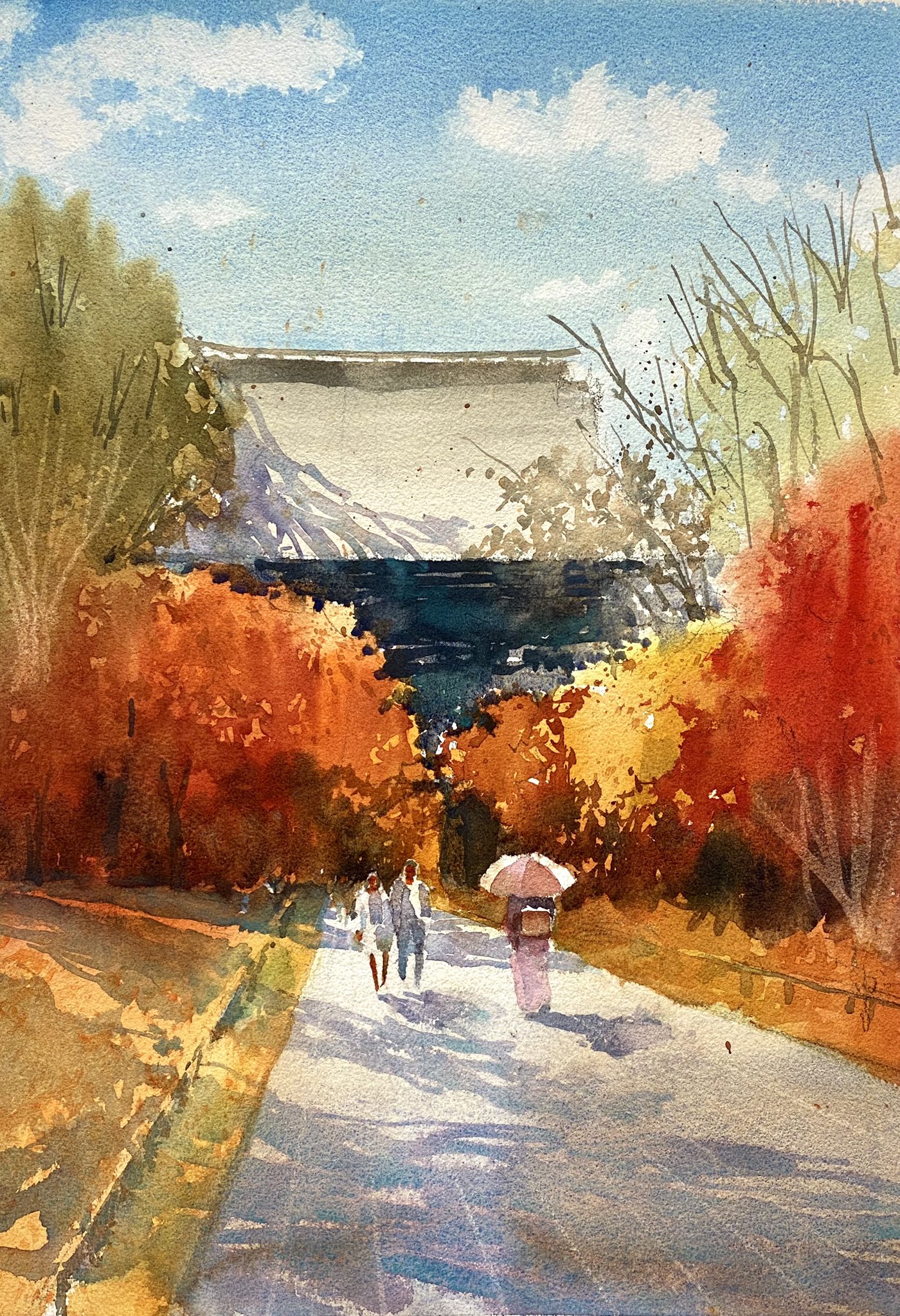 笠井一男 水彩画 ギャラリー KAZUO KASAI WATERCOLOR GALLERY в