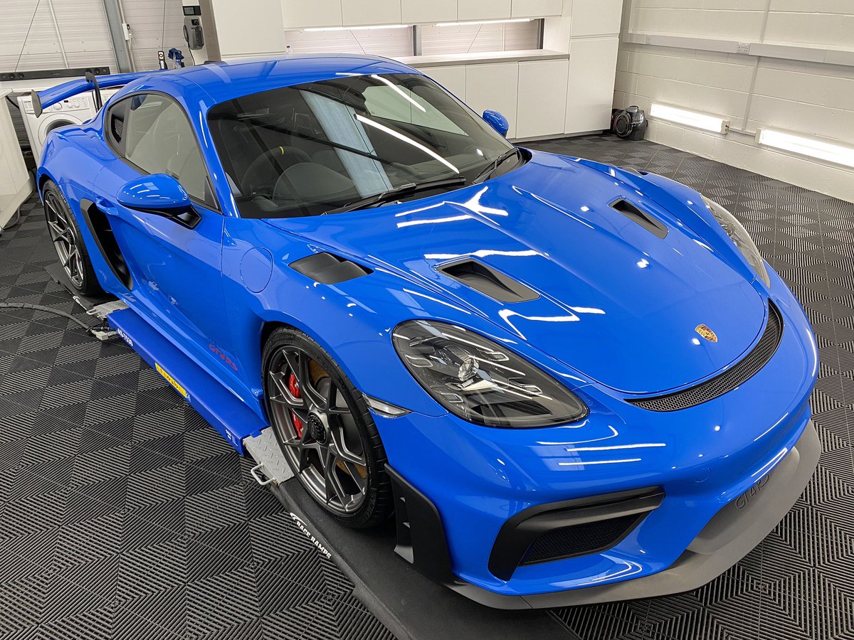 Clark_Aitken's tweet photo. Shark Blue GT4RS after GYEON PPF and coatings. https://t.co/wnhIiLpRjV