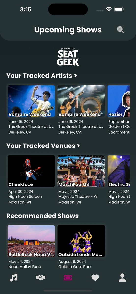 RobLauer's tweet image. I&apos;m into live #music and I built an app I think many of you will enjoy. W/o ticket stubs I wanted a new way to capture my #concert experiences - so I built Groov, an app that lets you track and rate the concerts you attend!

groov-app.com