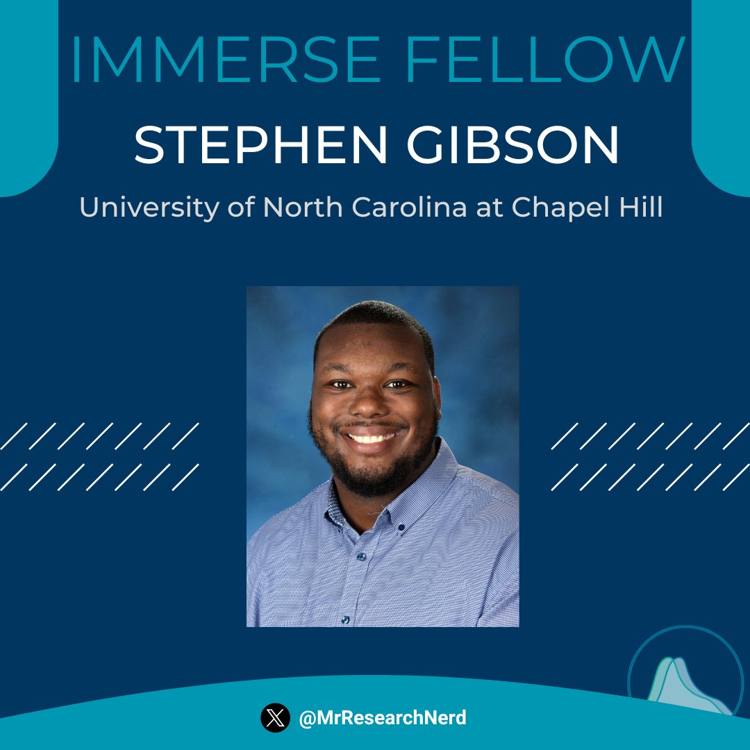 ✨ IMMERSE FELLOW SPOTLIGHT! 🔍
Dr. Stephen Gibson’s research is focused on the effects of racialized experiences on various developmental outcomes of Black youth. He has a special interest in understanding the role of parental racial contributions of Black parents.
