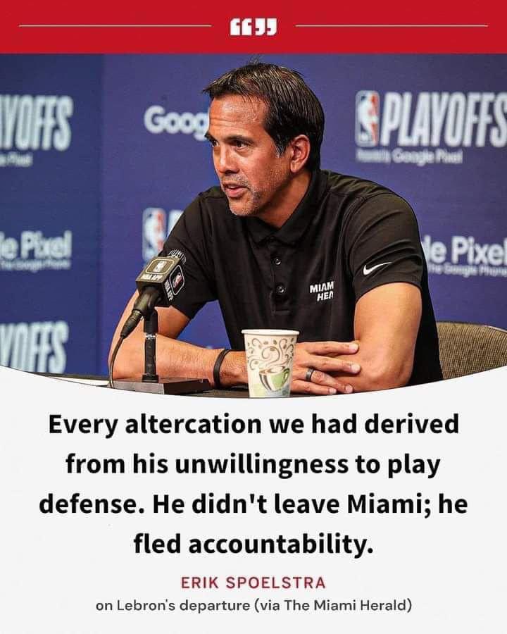 Then LeBron tried getting Spo fired 🤣🤡