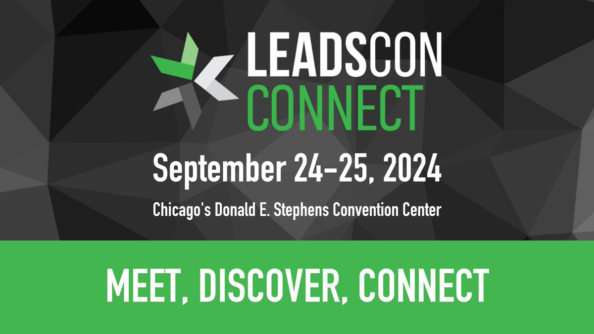 TeamClickPoint's tweet image. We're headed to the The Windy City! Come see us at LeadsCon Connect booth 322