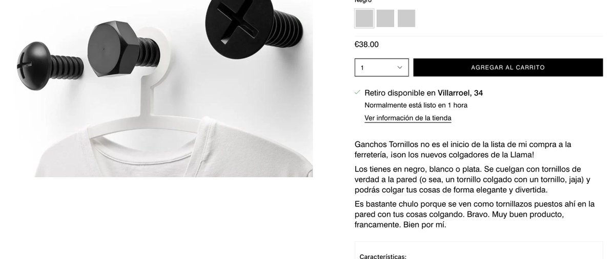 Últimamente está escribiendo las descripciones de la web Abi y las hace como te explicaría el producto en la tienda en plan "bueno, mira, cogí esto porque..." o soltando chapas directamente.
