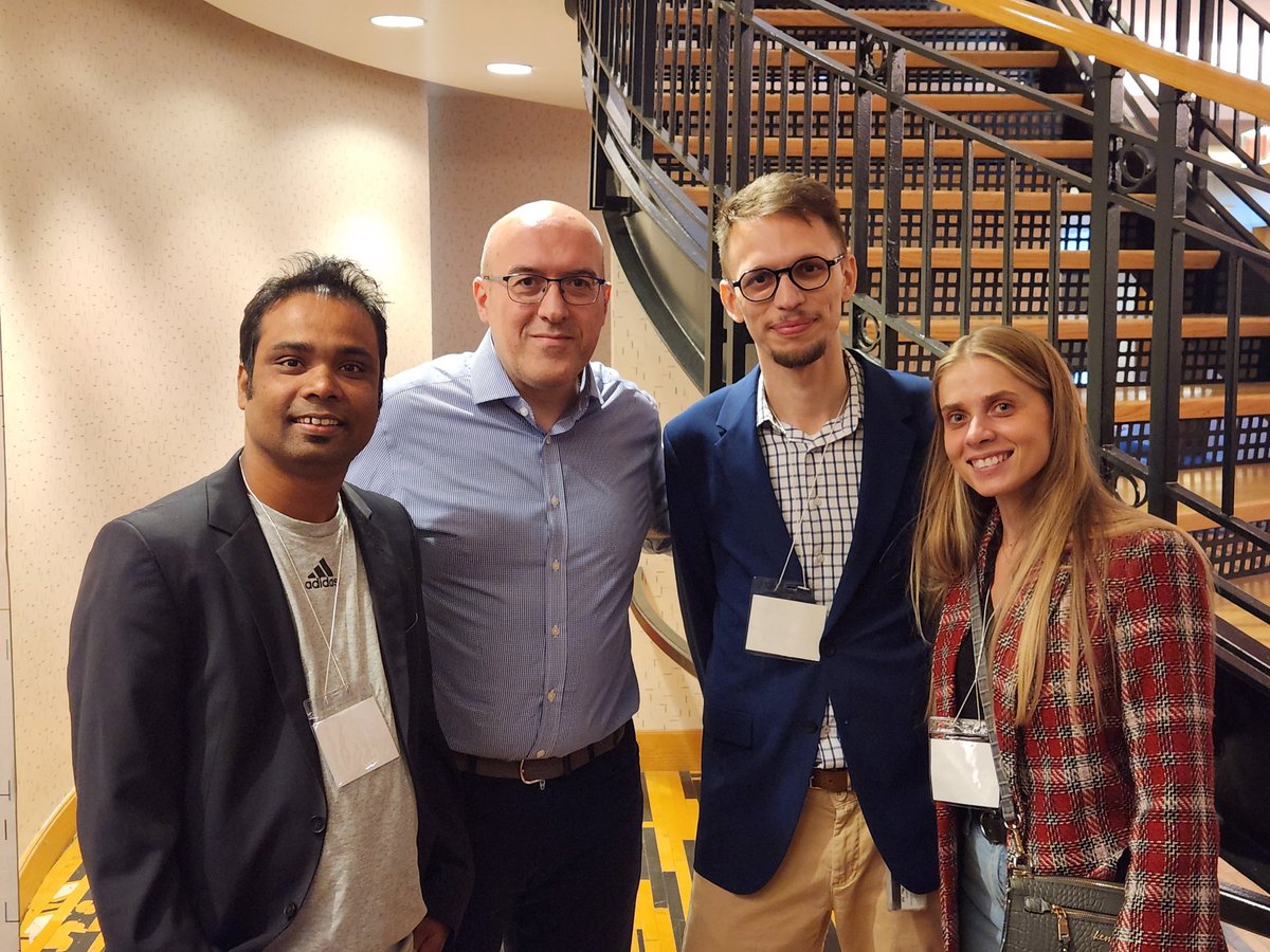 mayechat227's tweet photo. The Drosatos Lab at the annual Cincinnati Children's Hospital Heart Institute retreat. Well done @gsiok_ for getting 1st place award in the poster session for having BOTH your posters ranked 1st. Hard work pays off.
#drosatoslab https://t.co/4vJNdBXwpN
