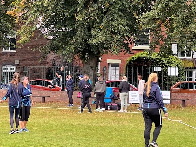 Sunday morning saw the very first 'Ladies Softball Festival' take place at <a href="/WombourneC/">Wombourne Cricket</a> . Although the weather had other ideas and we only managed to complete 1 game on 2 pitches before the rain. Thank you to Beacon CC, Coseley CC and Pedmore CC for supporting this event. (1/2)