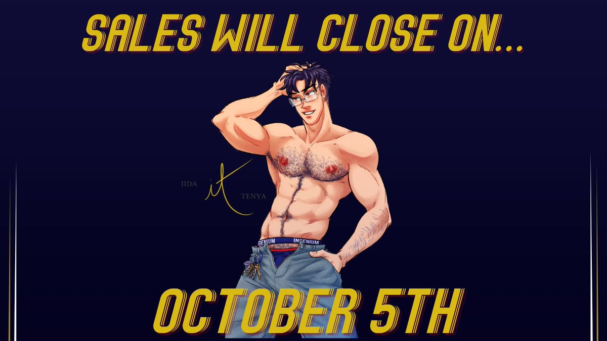 Sales are still going on, but only for a few more weeks! Be sure to go to our store and order your bundle today, because sales will officially be closing on Saturday, Oct. 5th!

🔗 etsy.com/shop/GremlinEm…  🔗