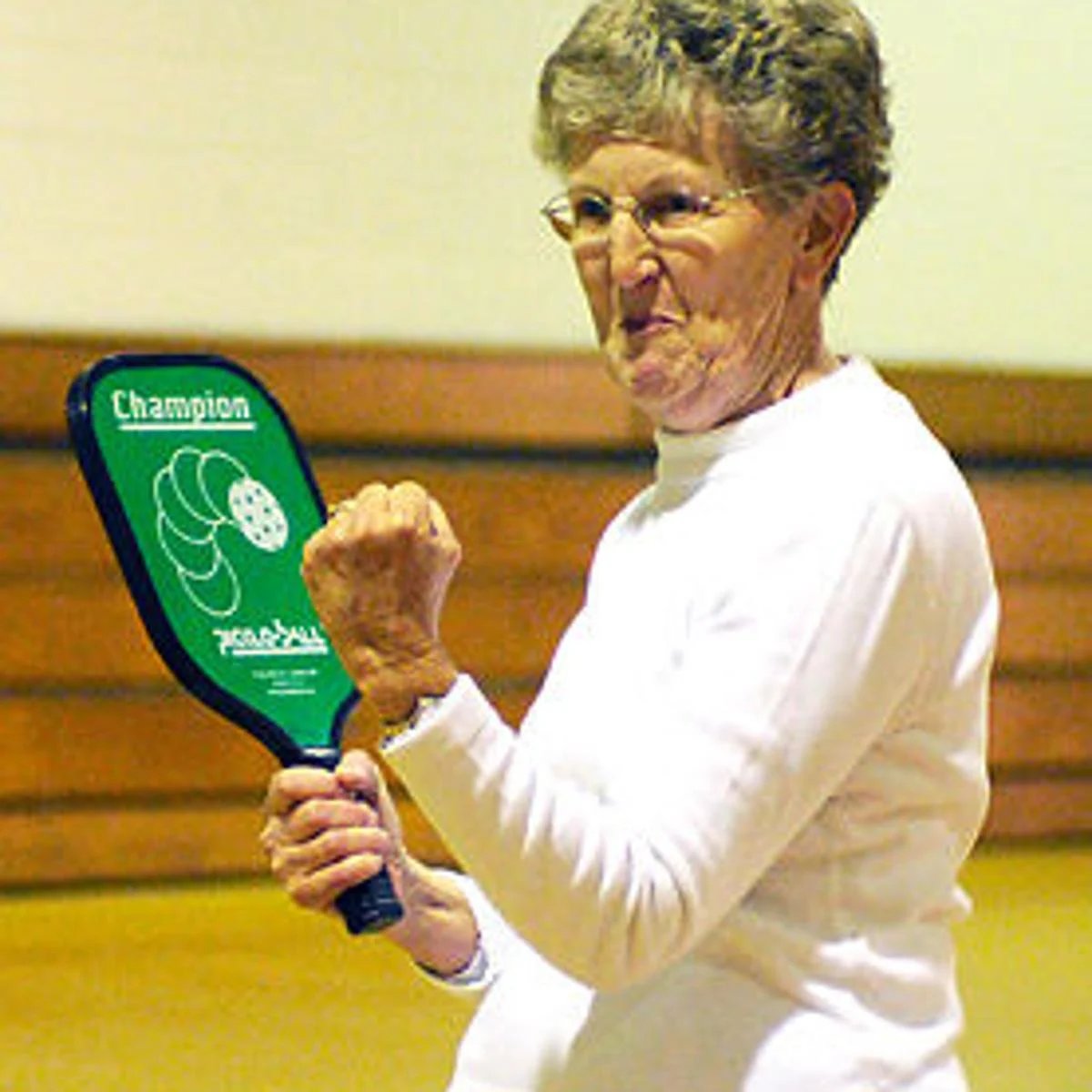 Pickleball_Chad's tweet image. Love the intensity, Rhonda!