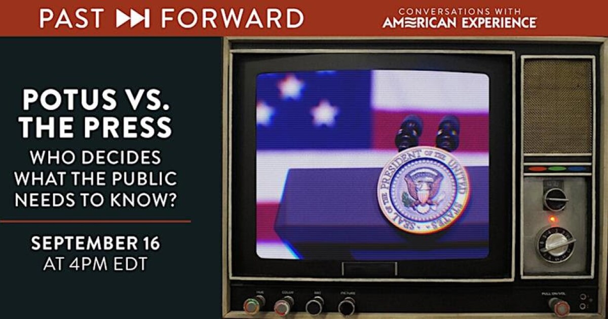 Hot off the press, ICYMI! "POTUS vs. The Press: Who decides what the public needs to know?" is available for viewing online now at: youtube.com/live/YP9XXFcu2….