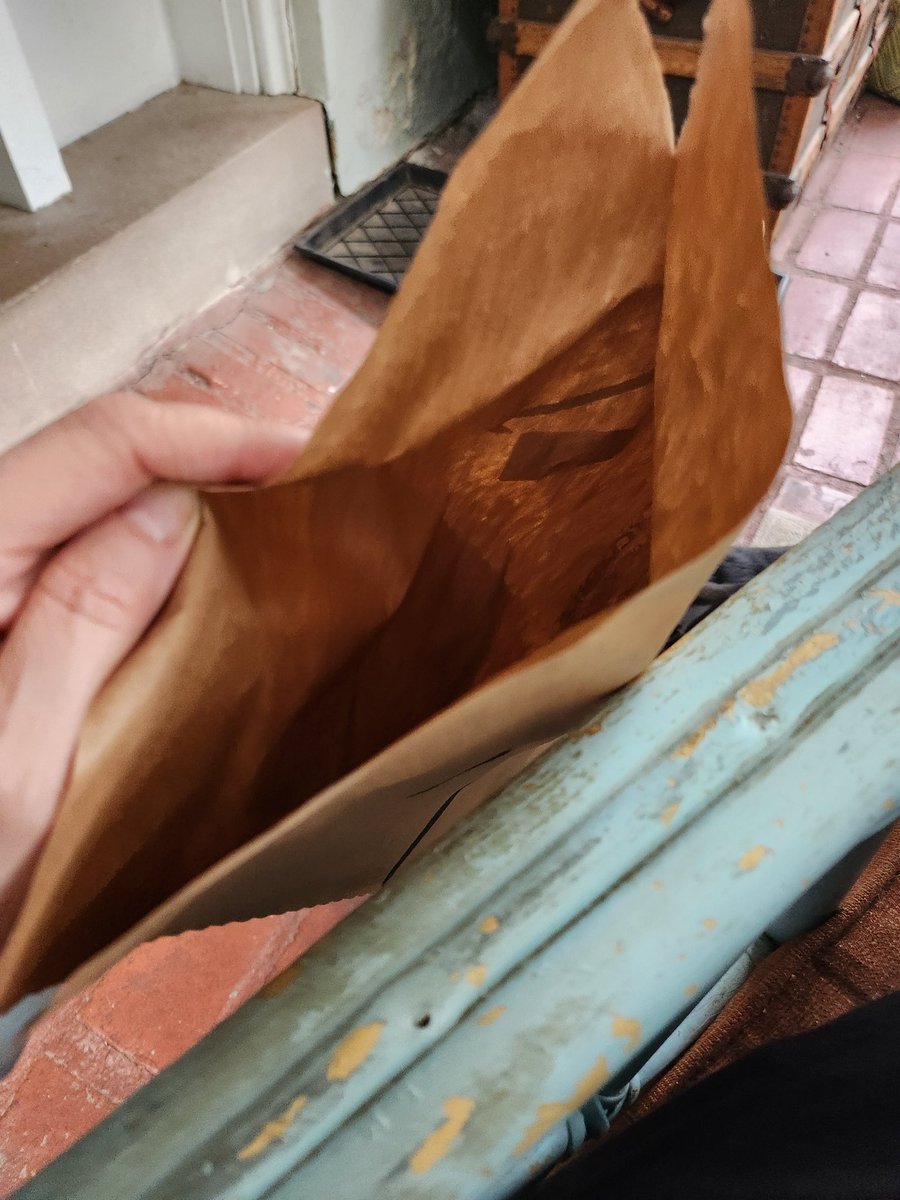 sweitzmath's tweet photo. Today @amazon delivered me ... an empty bag. Not torn, not damaged, nothing stolen. Never sealed. Labeled, shipped, and delivered, but never filled and never sealed. @AmazonHelp https://t.co/BdRICPfUVB