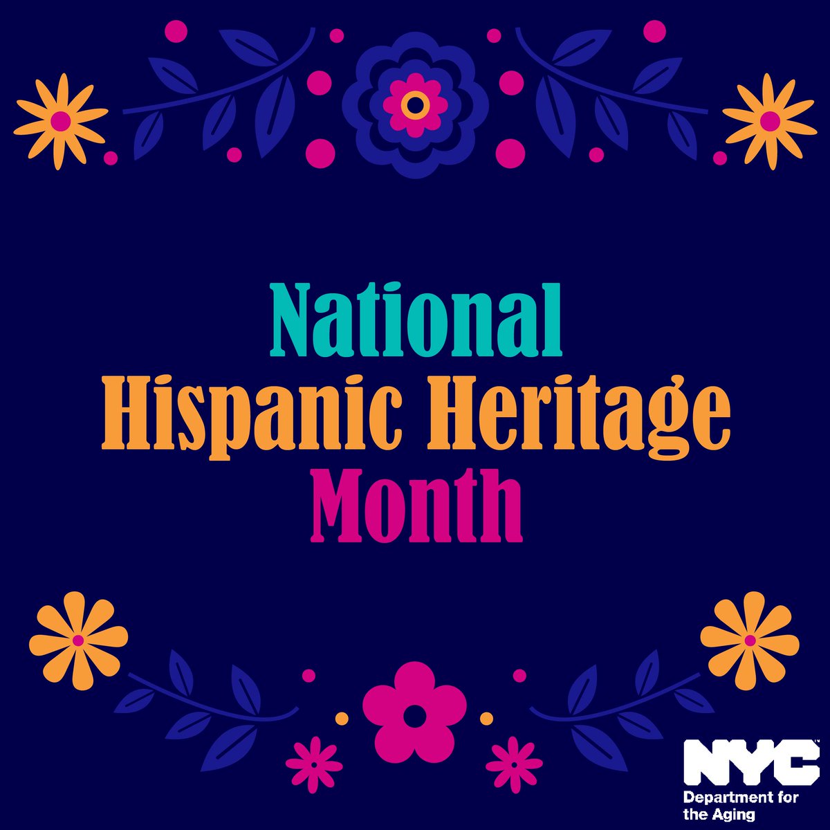 This #NationalHispanicHeritageMonth let’s celebrate those who paved the way for what we have today.

This year’s theme, Pioneers of Change: Shaping the Future Together, reminds us to honor the older adults who made it possible for us to appreciate the progress we made. #NYCAging