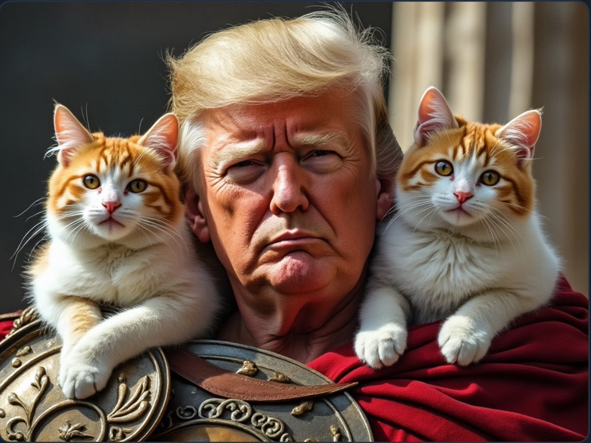 MagaCatToken's tweet photo. Ready for anything 🇺🇸 #MAGACAT https://t.co/lLPeYV083Y