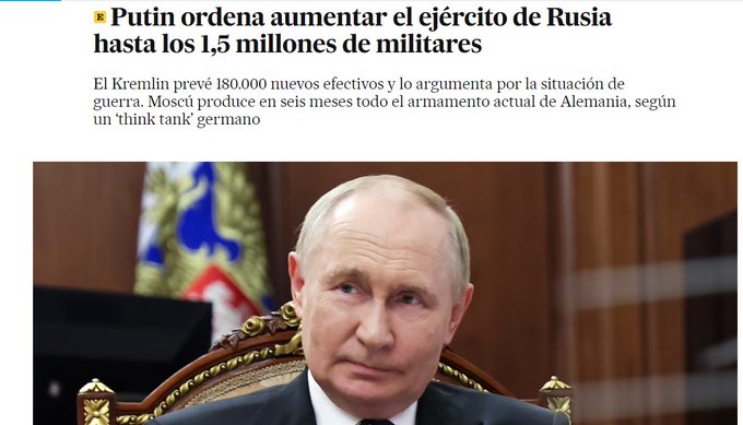 Y la consigna era "Nunca se metan con Rusia". Ahora el ejercito ruso sigue produciendo y creciendo cada<a href="/tag/noro%C3%B1a"class="tags"><span>#noro&ntilde;a</span></a><a href="/tag/lillytellez"class="tags"><span>#lillytellez</span></a>