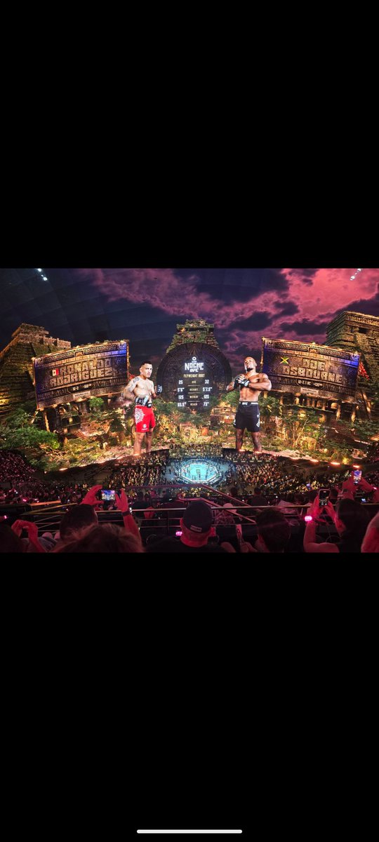 Phenomenal time at the sphere for #UFCNoche! Huge Thanks <a href="/UFCStrike/">UFC Strike</a>!!! Blown away by the production of the battles we witnessed in the sphere. Excited to see what's up next!!!