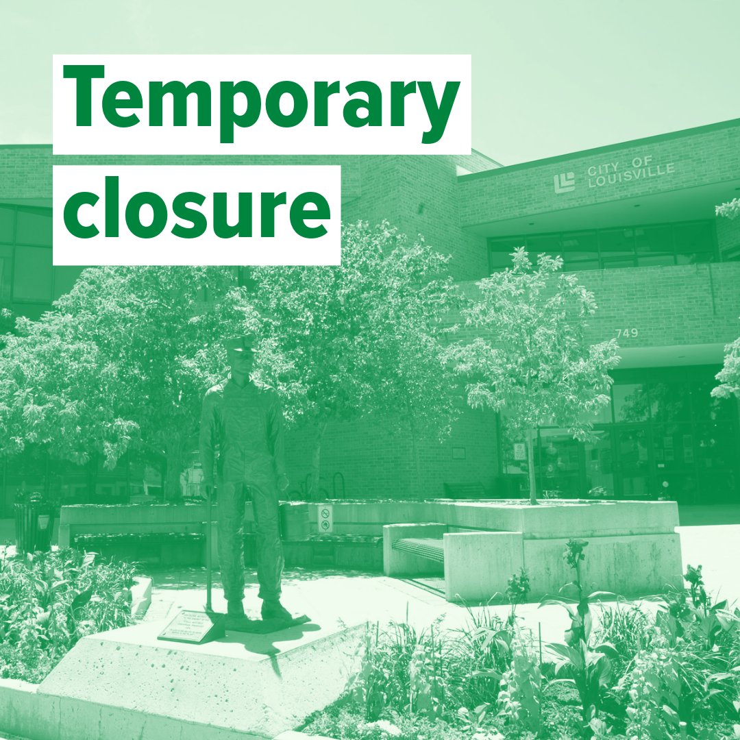 Heads up: City Hall will close from 8:45 to 11:15 a.m. on Tuesday, September 16 for an all-staff meeting. We apologize for any inconvenience!