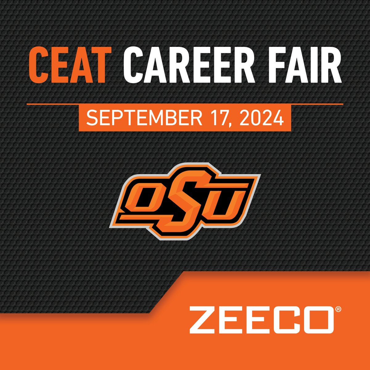 Zeeco_Inc's tweet photo. @okstate students, don't miss Zeeco's recruitment team tomorrow. We're actively seeking candidates for summer internships and full-time positions. Put the skills you've learned in the classroom to work in the real world. https://t.co/s1ea35d3yh