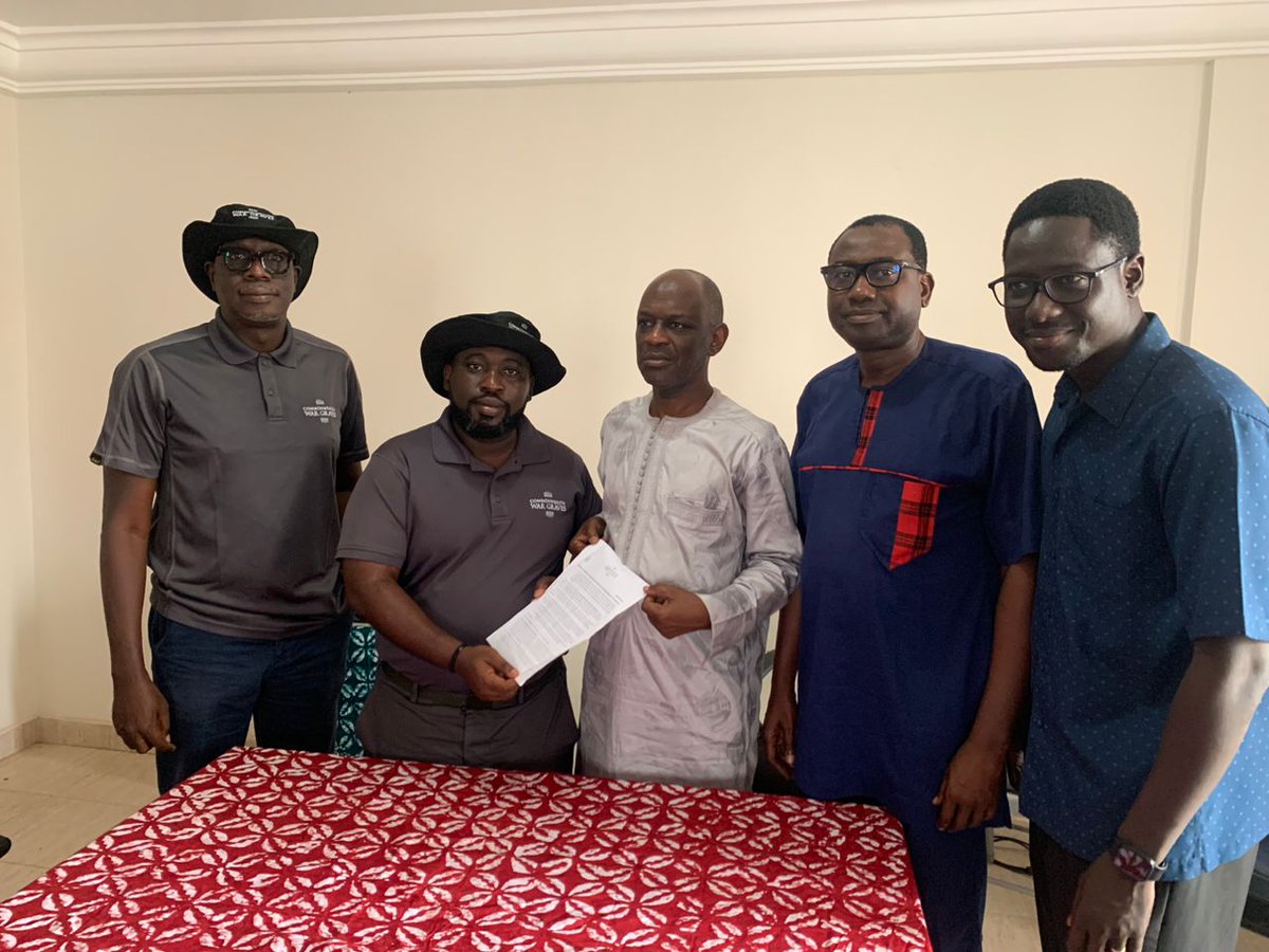 As the world wars fades from living memory, partnerships like this ensures contributions of soldiers will continually be remembered.

I had the privilege of being a part of signing this MoU with NCAC Gambia.
The story keeps unfolding <a href="/CWGC/">Commonwealth War Graves</a>