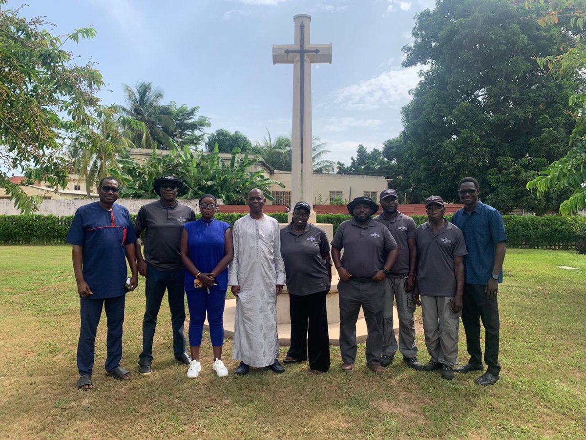 AdjeiBanin_L's tweet photo. As the world wars fades from living memory, partnerships like this ensures contributions of soldiers will continually be remembered.

I had the privilege of being a part of signing this MoU with NCAC Gambia.
The story keeps unfolding @CWGC https://t.co/HaCR4ARyKD