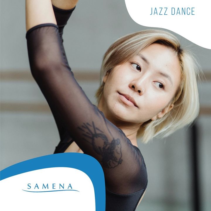 Jazz Dance with Kim. Have you ever wanted to dance or haven't danced for years? This class focuses on basic dance techniques and emphasizes flexibility &amp; strength while having fun in a positive atmosphere. #samenafitness

W@11:15am-The Hall. Details: bit.ly/3adVWKR