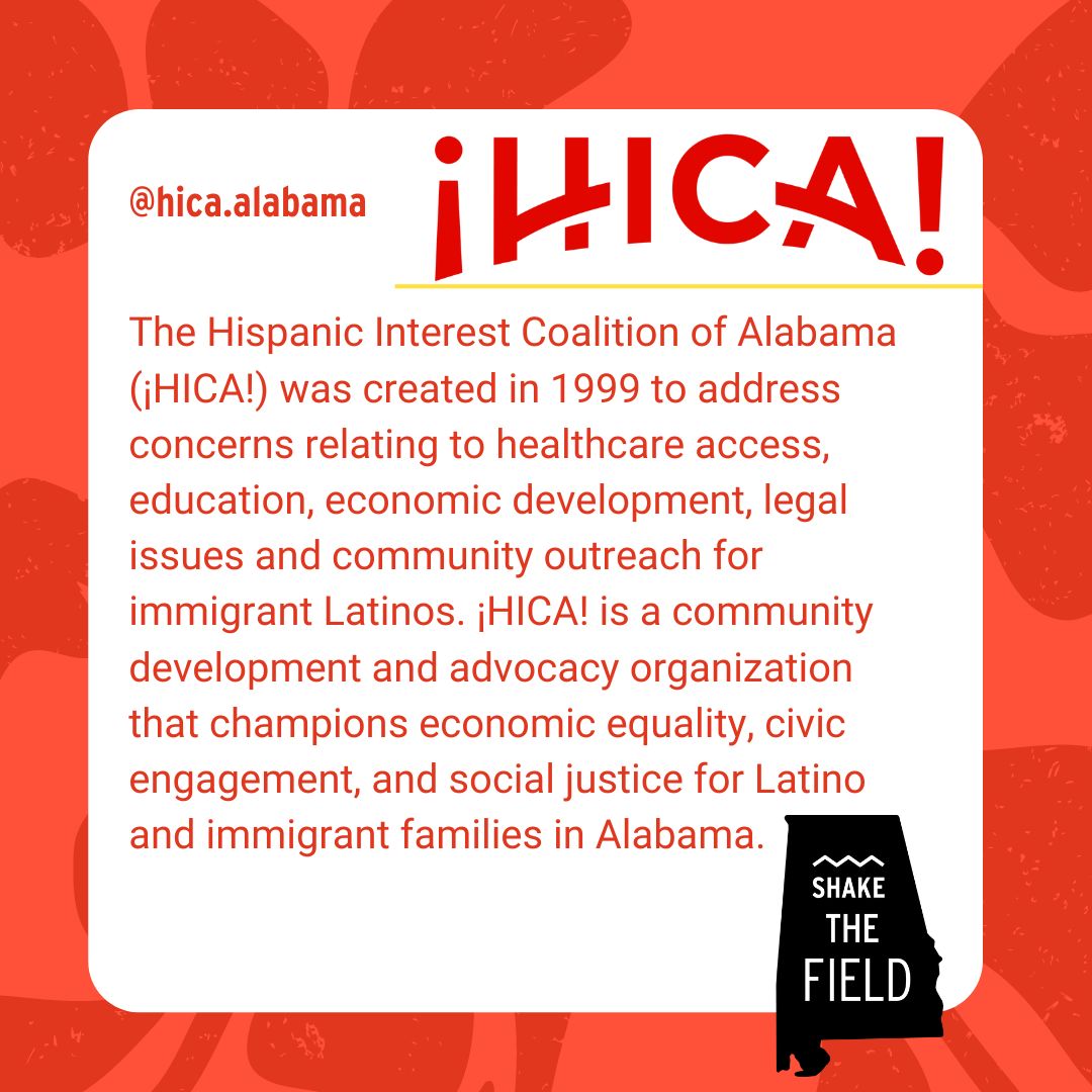 🎉 Happy #HispanicHeritageMonth! 🎉
Shoutout to @hicaalabama, one of our incredible members empowering Hispanic families across Alabama through education, economic support, and civic engagement. Let's uplift their work and continue fighting for justice and equity together! 💪