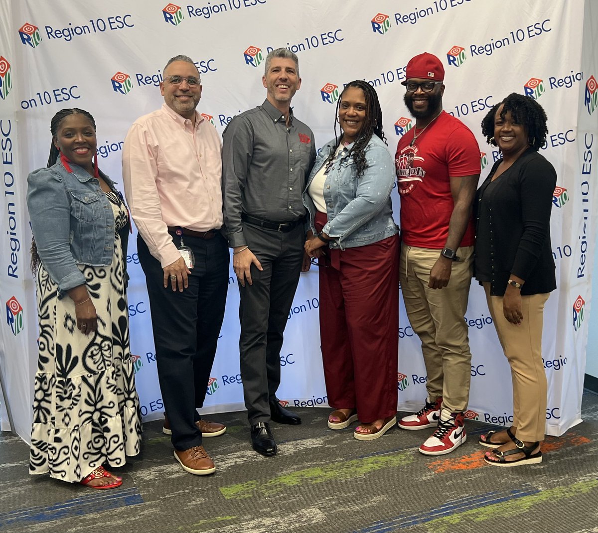 Core Teaching &amp; Learning had a great day at Region 10. We divided and conquered—our elementary team focused on HQIM, while our secondary team learned about TEKS RS updates. We can’t wait to implement what we learned today. #LEADwithIMPACT