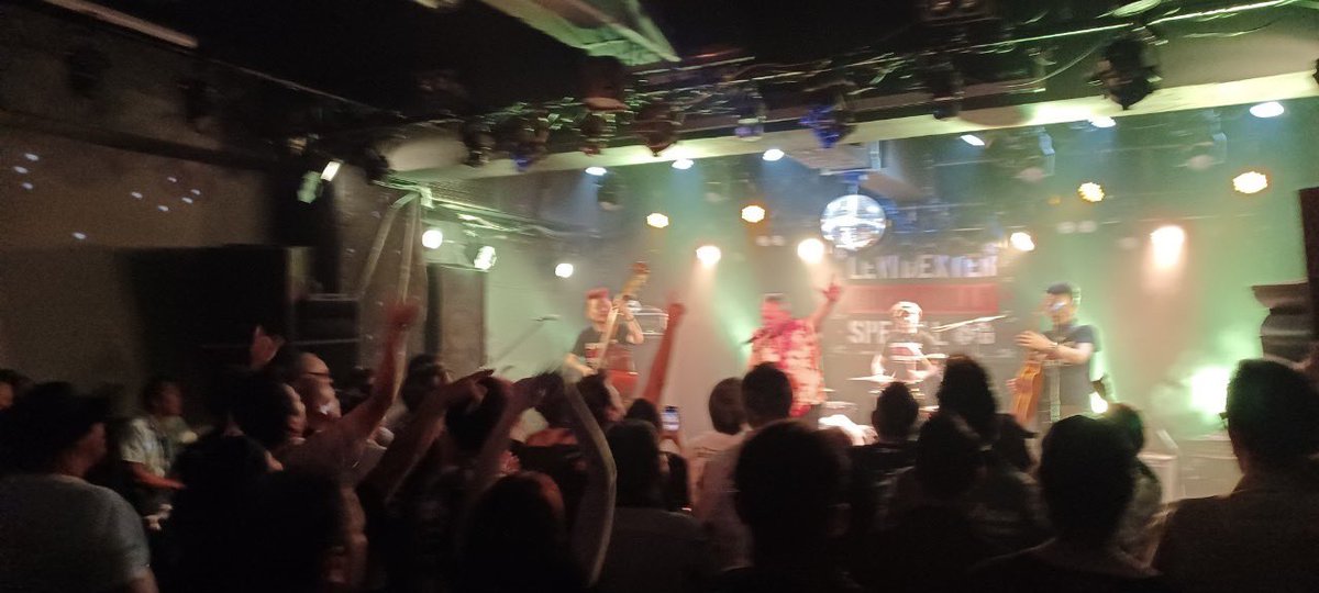 SlapBass_nob's tweet photo. Levi Dexter&amp;RockABilly Spirals
ツアー2日目　富山
無事終了🎶

ご来場頂きました皆様！
スタッフ関係者の皆様！
出演者の皆様！

ありがとうございました！

本日は富山を満喫させて頂きます♪ https://t.co/ZYSPDsInyv