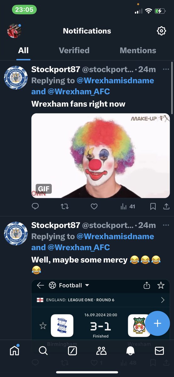 Wrexhamisdname's tweet photo. @stockport87 @Wrexham_AFC https://t.co/dGecLIkVXH