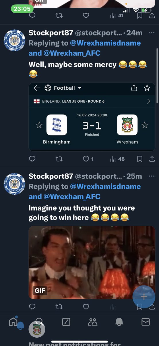 Wrexhamisdname's tweet photo. @stockport87 @Wrexham_AFC https://t.co/MeDzubf6HQ