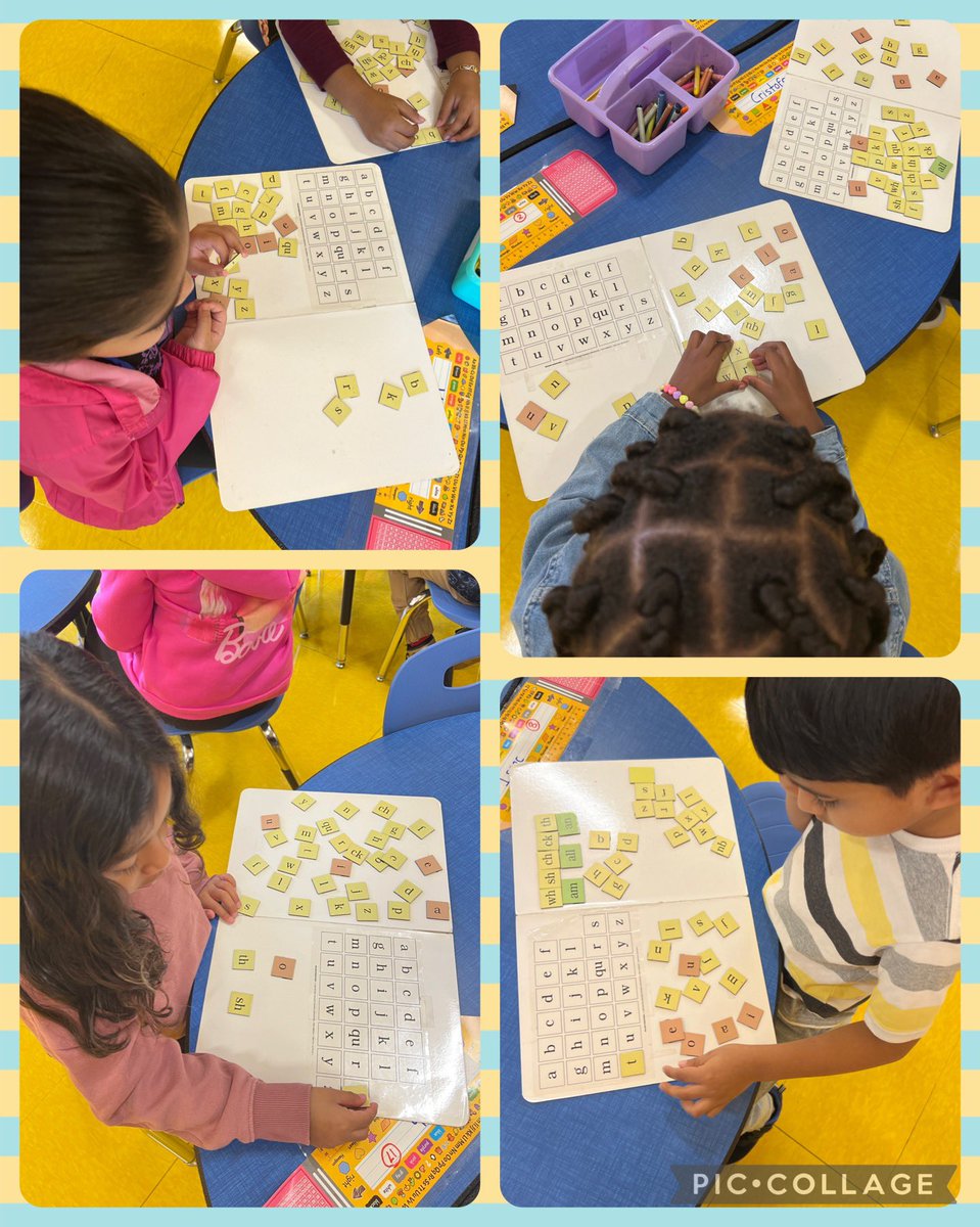 During Fundations, Ms. Rodas’s 1st grade dual language students learn how to blend letters to develop their phonics skills. <a href="/UniondaleUFSD/">UUFSD District</a> #earlyliteracy <a href="/wilsonlanguage/">Wilson Language Training</a> #biliteracy