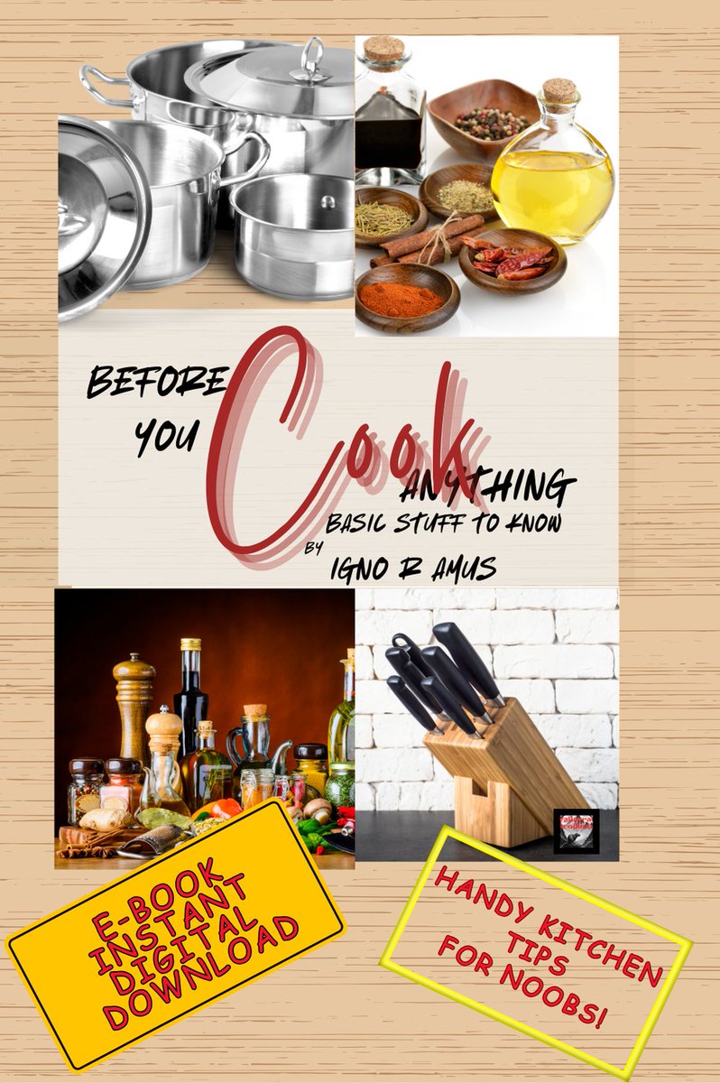 valleyrat2020's tweet image. So I might as well start passing the knowledge on... Sure wish I had somebody teach me this shit when I was young!
Direct link:
etsy.com/listing/178154…
Shop link:
valleyratproducts.etsy.com
#eBooks #kitchenguide #cookingathome #cookingbasics #cookingtips