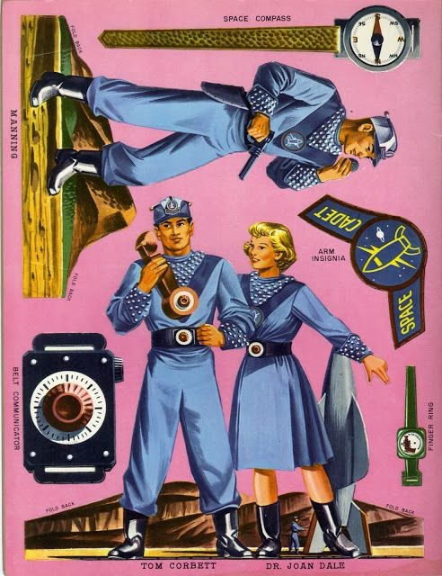 jonyballistic's tweet image. Tom Corbett push outs #1950s #SpaceCadet