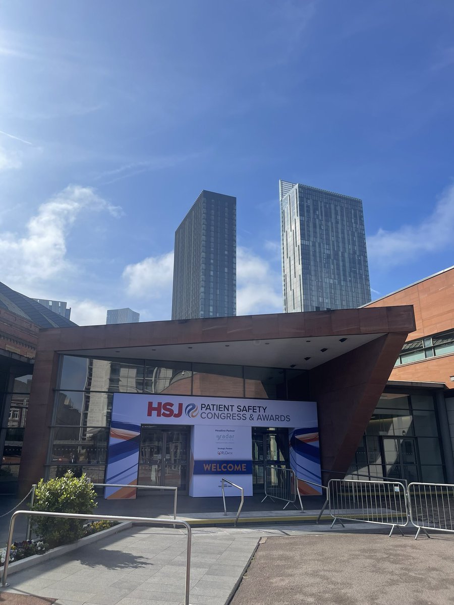 First day at #HSJpatientsafety completed ☑️ 

Truly inspirational &amp; reinvigorating event 

The list is long: 
1. Martha’s rule
2. Psychological safety
3. PSIRP
4. International nursing graduates 
5. Pharmacy safety 
6. The current state of the NHS 

INSPIRED 🤔