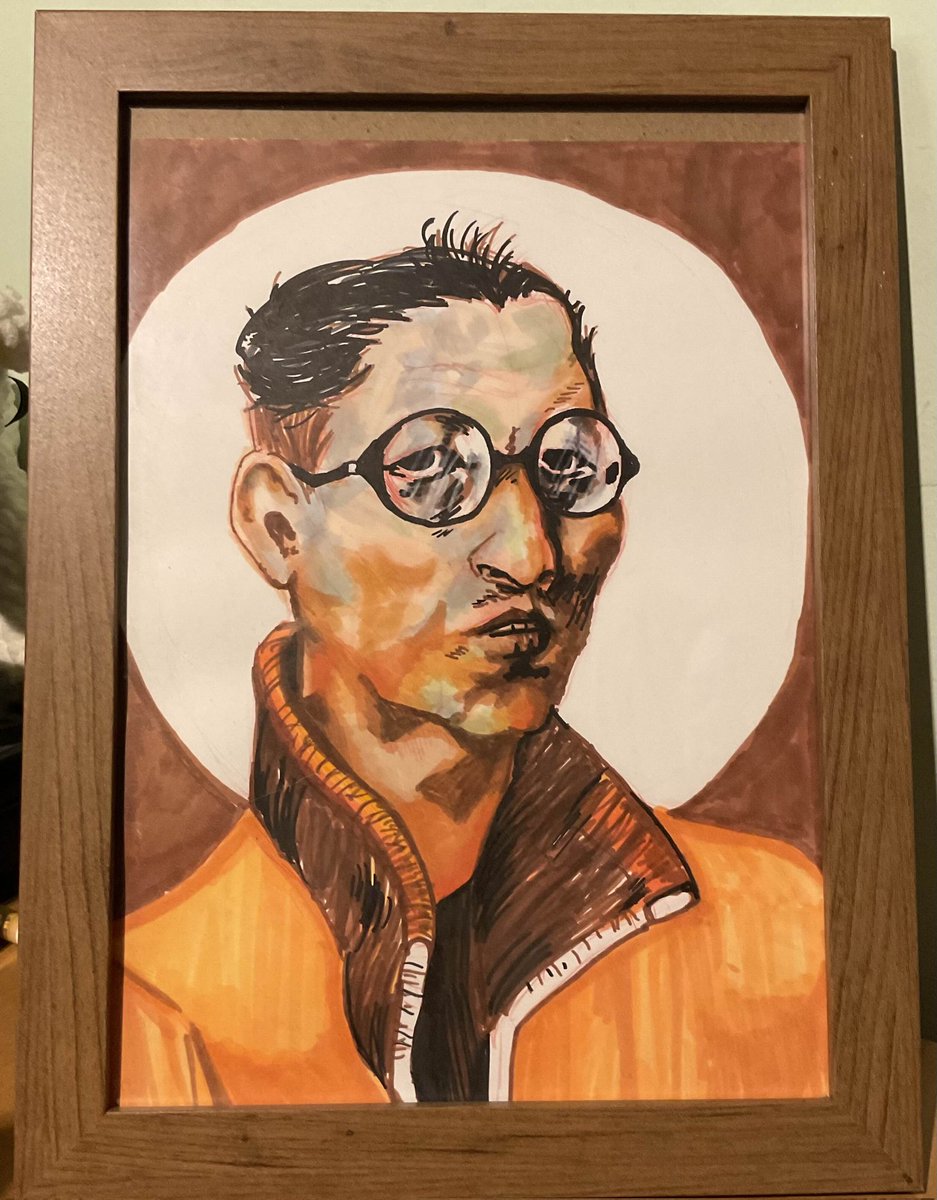 It's been a rainy week in Poland, so there's no moon in sight, but me and my sibling are an ingenious pair, so we figured out my picture of Kim Kitsuragi should do 🤣